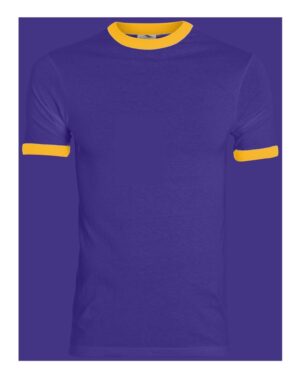 Augusta Sportswear Unisex 50/50 Ringer T-Shirt - Image 40