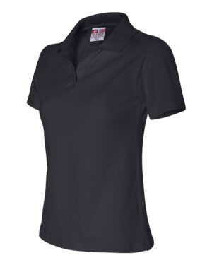 Bayside Women's USA-Made V-Neck Polo - Image 5