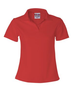 Bayside Women's USA-Made V-Neck Polo - Image 7