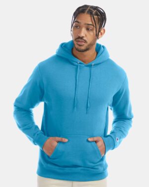 Champion Unisex Powerblend® Hooded Sweatshirt - Image 10