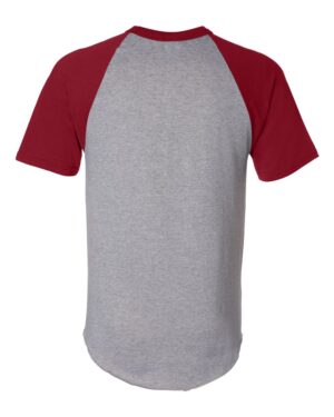 Augusta Sportswear Unisex Raglan Baseball Jersey - Image 3