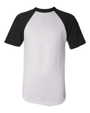 Augusta Sportswear Unisex Raglan Baseball Jersey - Image 4