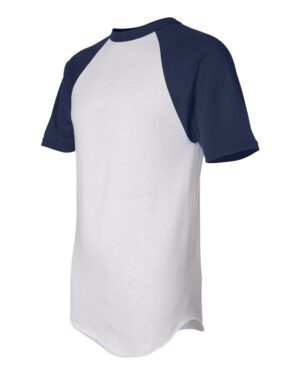Augusta Sportswear Unisex Raglan Baseball Jersey - Image 8