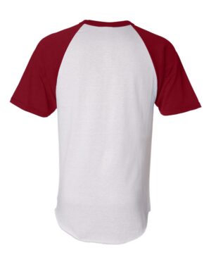 Augusta Sportswear Unisex Raglan Baseball Jersey - Image 12