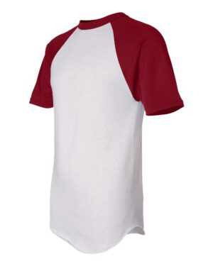 Augusta Sportswear Unisex Raglan Baseball Jersey - Image 11