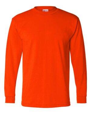 Bayside Men's USA-Made 50/50 Long Sleeve T-Shirt - Image 4