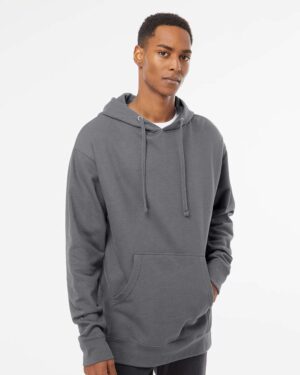 Independent Trading Co. Unisex Midweight Hooded Sweatshirt - Image 59
