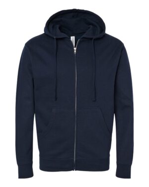 Independent Trading Co. Unisex Midweight Full-Zip Hooded Sweatshirt - Image 37