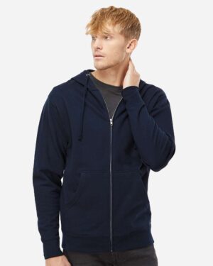 Independent Trading Co. Unisex Midweight Full-Zip Hooded Sweatshirt - Image 40