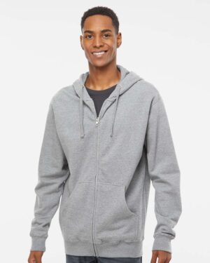 Independent Trading Co. Unisex Midweight Full-Zip Hooded Sweatshirt - Image 53