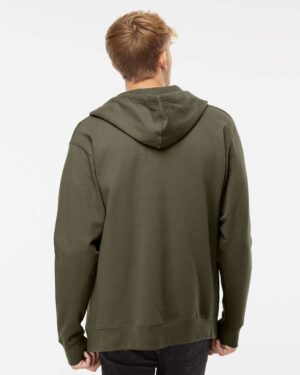 Independent Trading Co. Unisex Midweight Full-Zip Hooded Sweatshirt - Image 12