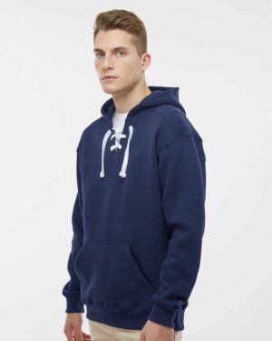 J. America Men's Sport Lace Hooded Sweatshirt - Image 61
