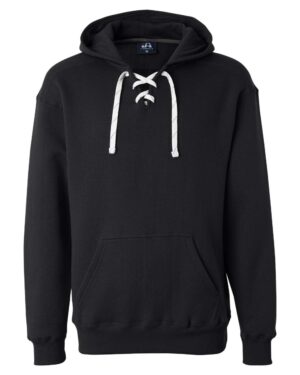 J. America Men's Sport Lace Hooded Sweatshirt - Image 7