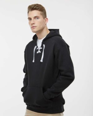 J. America Men's Sport Lace Hooded Sweatshirt - Image 11