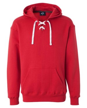J. America Men's Sport Lace Hooded Sweatshirt - Image 45