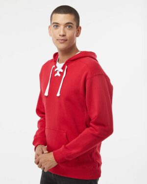 J. America Men's Sport Lace Hooded Sweatshirt - Image 49