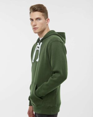 J. America Men's Sport Lace Hooded Sweatshirt - Image 23