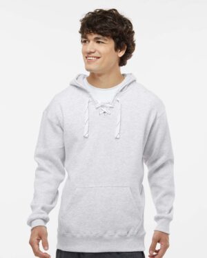 J. America Men's Sport Lace Hooded Sweatshirt - Image 4