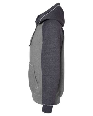 J. America Men's Vintage Heather Hooded Sweatshirt - Image 33