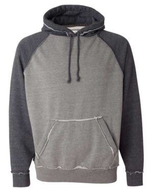 J. America Men's Vintage Heather Hooded Sweatshirt - Image 31