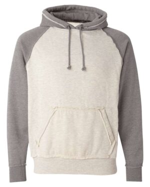 J. America Men's Vintage Heather Hooded Sweatshirt - Image 13