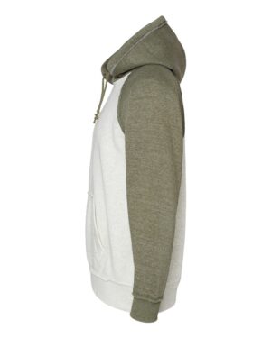 J. America Men's Vintage Heather Hooded Sweatshirt - Image 3