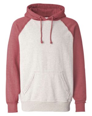 J. America Men's Vintage Heather Hooded Sweatshirt - Image 7