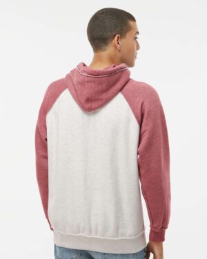 J. America Men's Vintage Heather Hooded Sweatshirt - Image 12