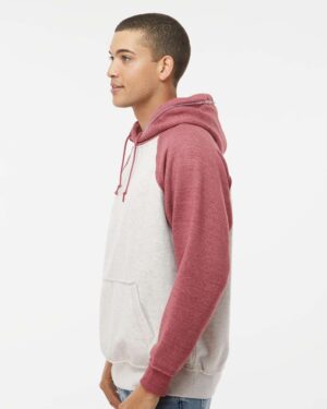 J. America Men's Vintage Heather Hooded Sweatshirt - Image 11