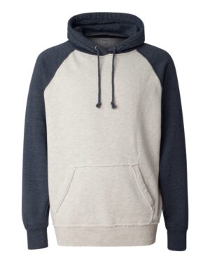 J. America Men's Vintage Heather Hooded Sweatshirt - Image 19