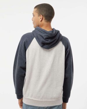 J. America Men's Vintage Heather Hooded Sweatshirt - Image 24