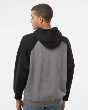 J. America Men's Vintage Heather Hooded Sweatshirt - Image 30