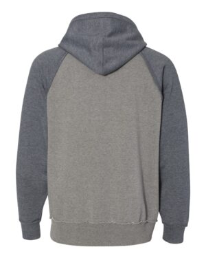 J. America Men's Vintage Heather Hooded Sweatshirt - Image 44