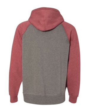 J. America Men's Vintage Heather Hooded Sweatshirt - Image 38