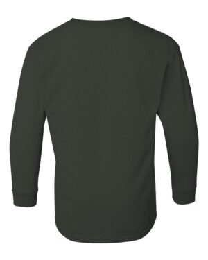 Gildan Youth Heavy Cotton™ Long Sleeve T-Shirt - Image 9