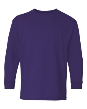 Gildan Youth Heavy Cotton™ Long Sleeve T-Shirt - Image 19