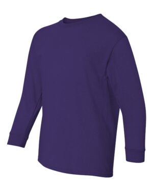 Gildan Youth Heavy Cotton™ Long Sleeve T-Shirt - Image 20