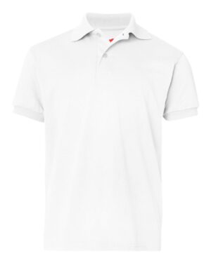 Hanes Youth EcoSmart® Jersey Polo - Image 43