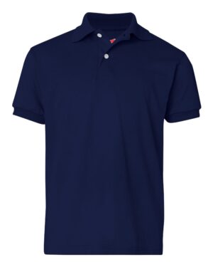 Hanes Youth EcoSmart® Jersey Polo - Image 37