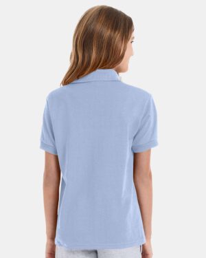 Hanes Youth EcoSmart® Jersey Polo - Image 30