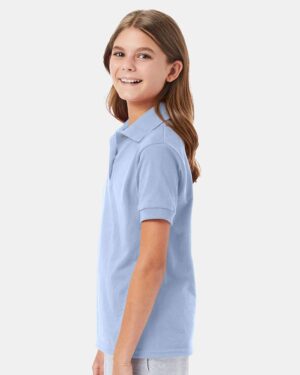 Hanes Youth EcoSmart® Jersey Polo - Image 29