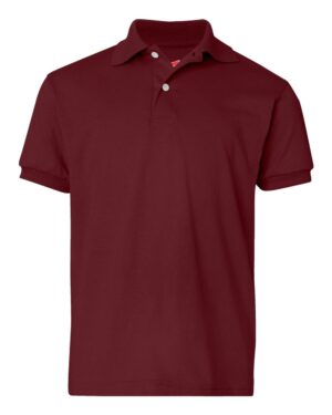 Hanes Youth EcoSmart® Jersey Polo - Image 31