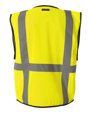 Kishigo Unisex Economy Mesh 6-Pocket Vest - Image 3