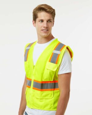 Kishigo Unisex Ultra-Cool™ Multi-Pocket Vest - Image 5