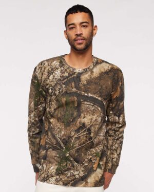 Code Five Men's Realtree® Camo Long Sleeve T-Shirt - Image 4