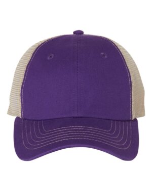 Valucap Contrast-Stitch Mesh-Back Cap - Image 7