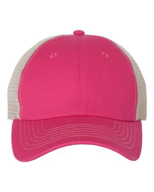 Valucap Contrast-Stitch Mesh-Back Cap - Image 4