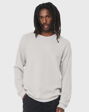 BELLA + CANVAS Unisex Sponge Fleece Raglan Crewneck Sweatshirt - Image 235