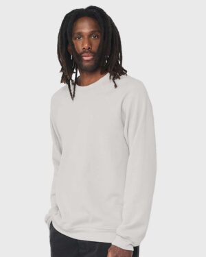 BELLA + CANVAS Unisex Sponge Fleece Raglan Crewneck Sweatshirt - Image 236