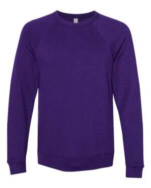 BELLA + CANVAS Unisex Sponge Fleece Raglan Crewneck Sweatshirt - Image 238